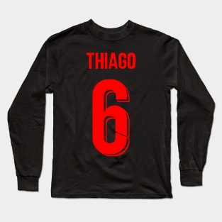 Thiago Liverpool Third jersey 21/22 Long Sleeve T-Shirt